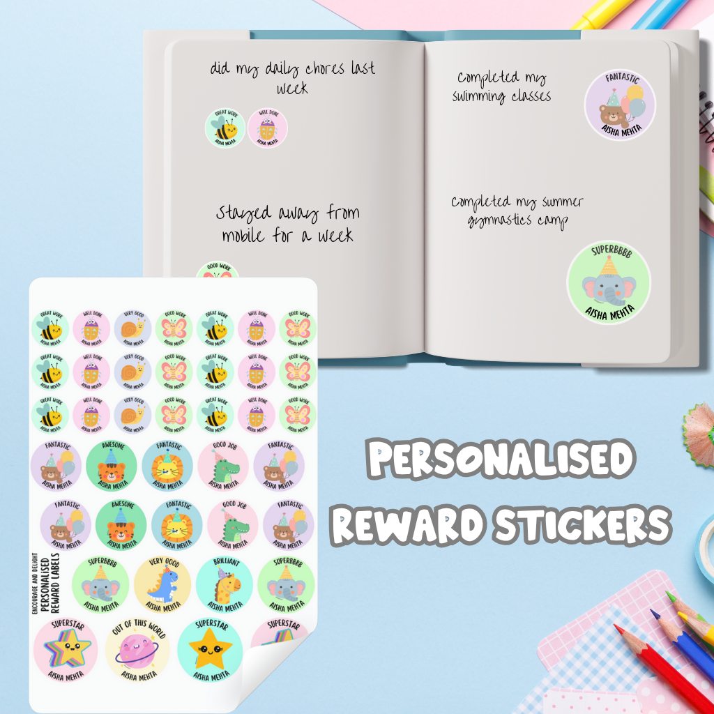 Personalised Rewards Stickers