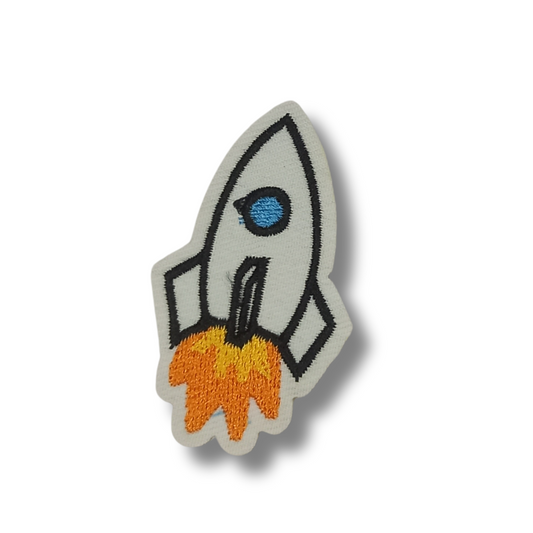 Funky Iron on Patches - Space