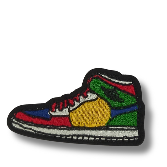 Funky Iron on Patches - Sneakers