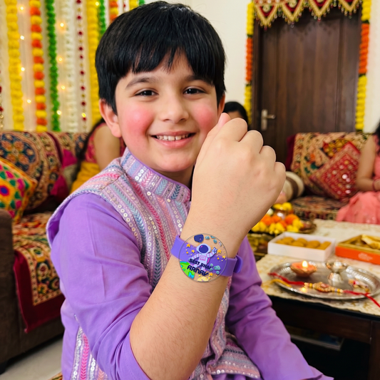 Transparent Rakhi - Space