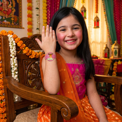 Transparent Rakhi - Strawberry Girls