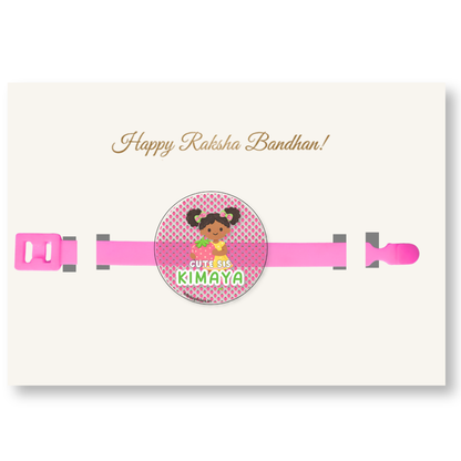Transparent Rakhi - Strawberry Girls