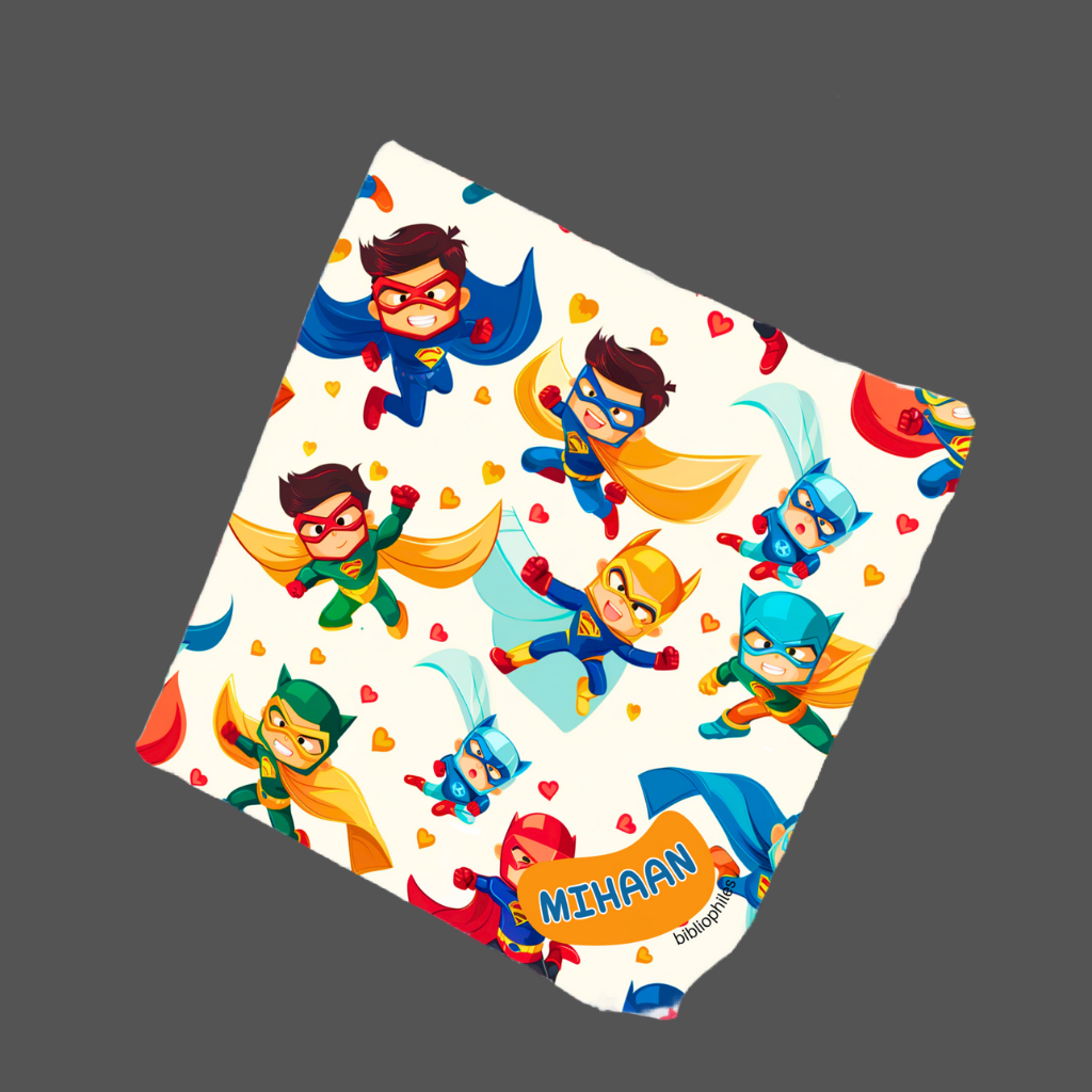 Personalised Muslin Handkerchief Boy Box - Jumbo (Pack of 12)