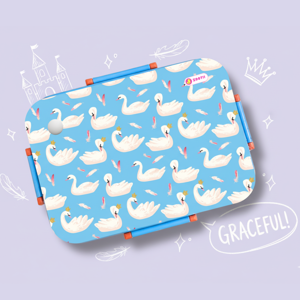 Bento Lunch Box (Swans) [Non Personalised]