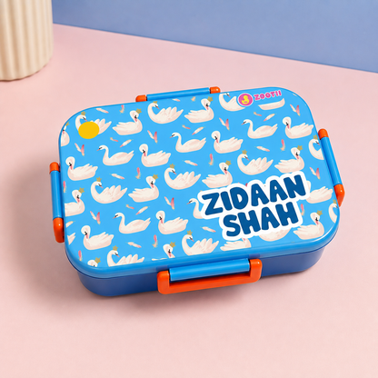 Premium Bento Lunch Box - Swans