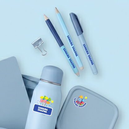 Mix Transparent Labels (Pack of 14 Labels) - Toys