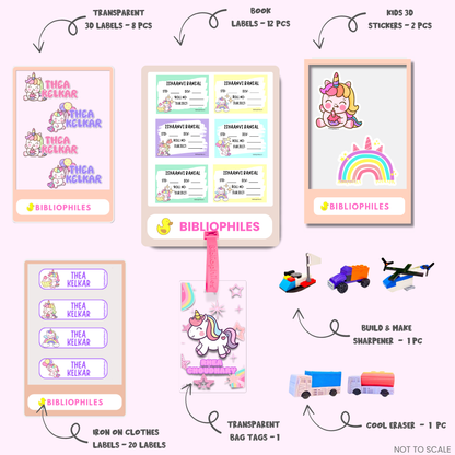 Zootii Super Essentials 7 in 1  Kit - Unicorn