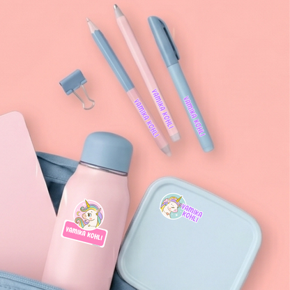 Mix Transparent Labels (Pack of 14 Labels) - Unicorn Joy