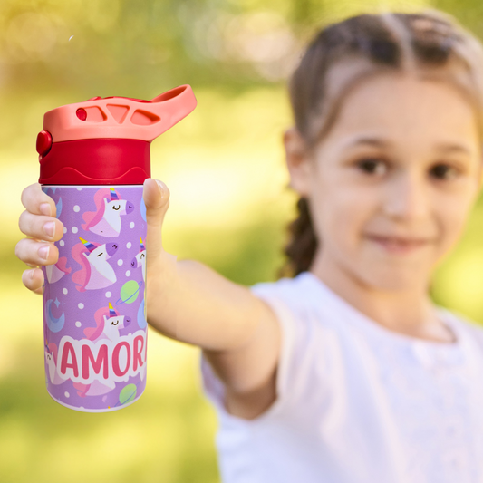 Zootii Personalised Water Bottle (Unicorn)
