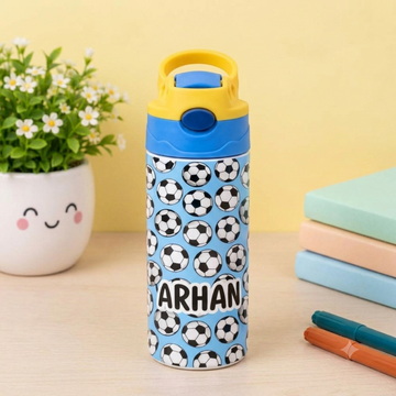 Zootii Personalised Water Bottle (Football)