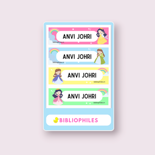 Princess Customized Waterproof Labels