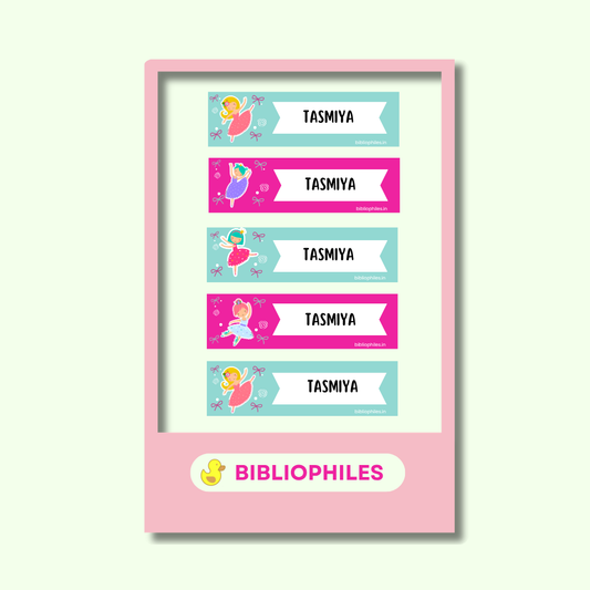 Ballerina Customized Waterproof Labels