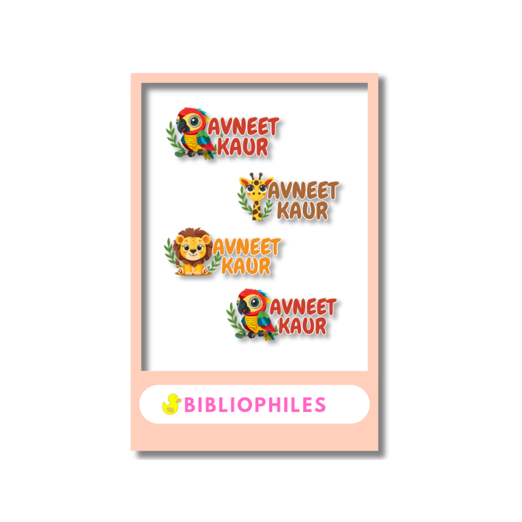 Transparent Labels - Zootii (Personalised)