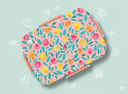 Bento Lunch Box - Flowers [Non Personalised] - Bibliophiles