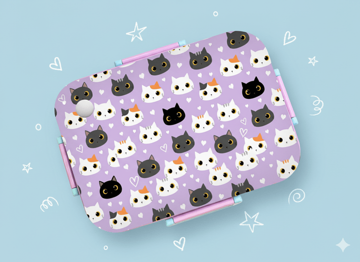Bento Lunch Box (Kittens) [Non Personalised] - Bibliophiles