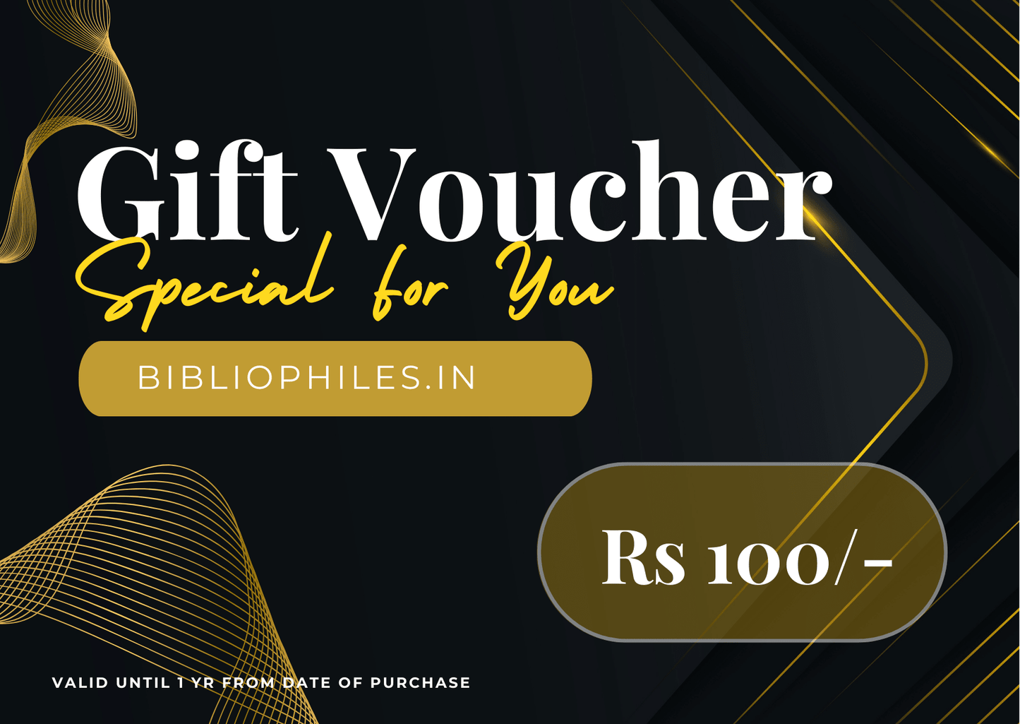 Bibliophiles Gift Card - Bibliophiles