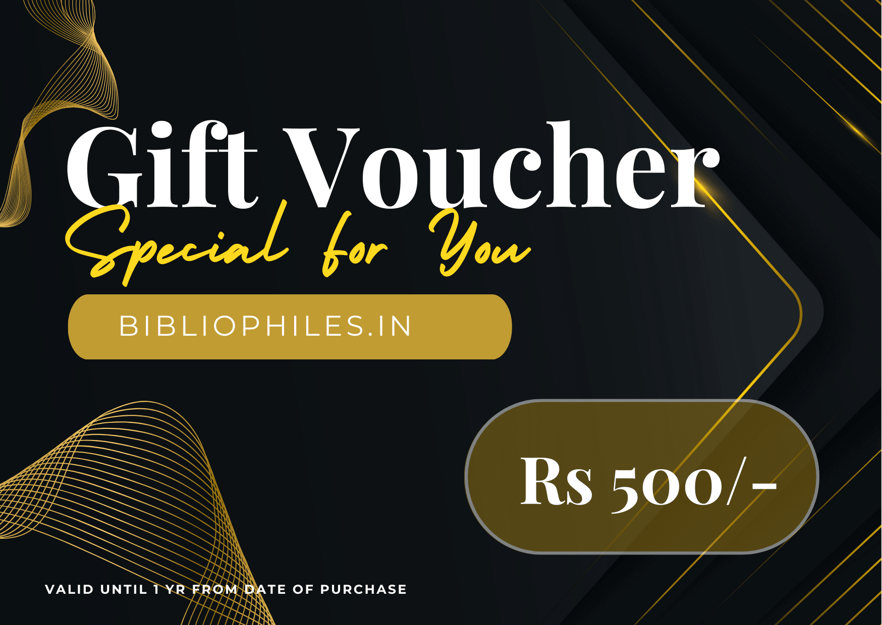 Bibliophiles Gift Card - Bibliophiles