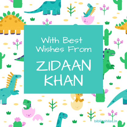 BigDino Personalised Gift Tag Stickers - Bibliophiles