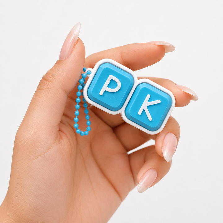 Personalised Clicker Bag Charm