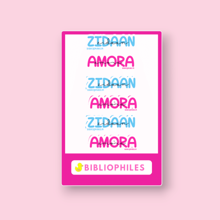 Clothes Shape Personalised Stickers - Bibliophiles
