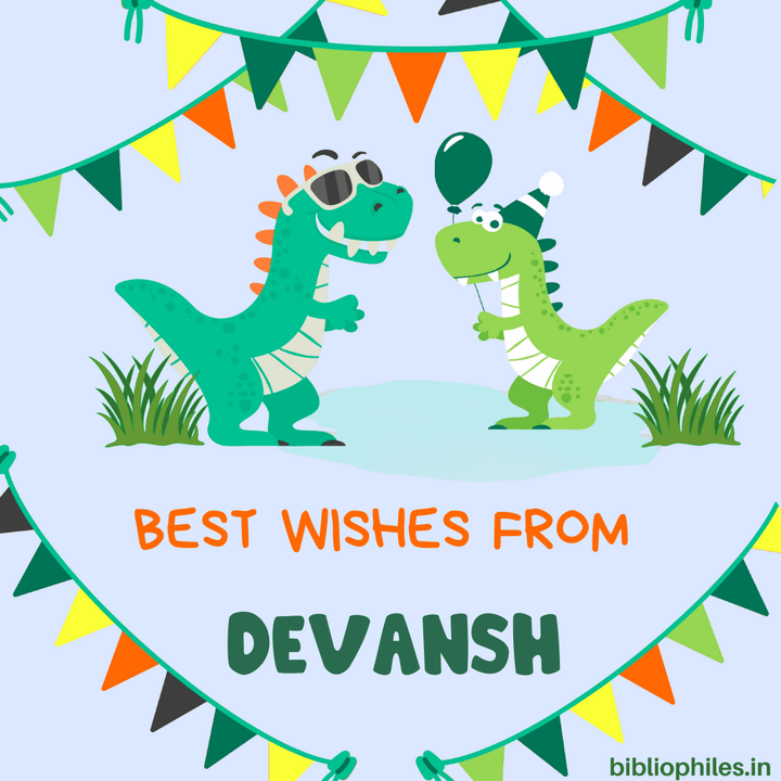 DinoShow Personalised Gift Tag Stickers - Bibliophiles