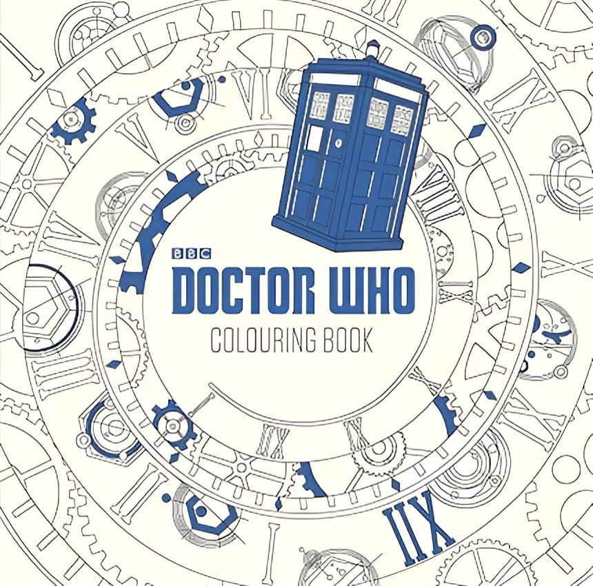 The Doctor Who Colouring Book