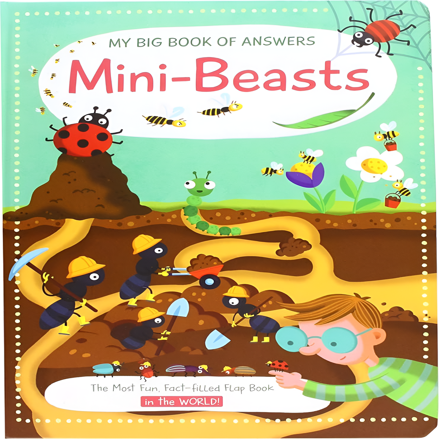 My Big Book of Answers: Mini-Beasts ( A Lift-the-flap Book with over 30 flaps)