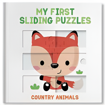 My First Sliding Puzzles: Countryside Animals