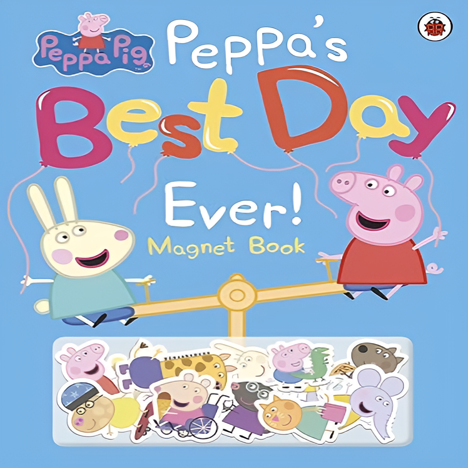 Peppa Pig: Peppa’s Best Day Ever (Magnet Book) – Bibliophiles