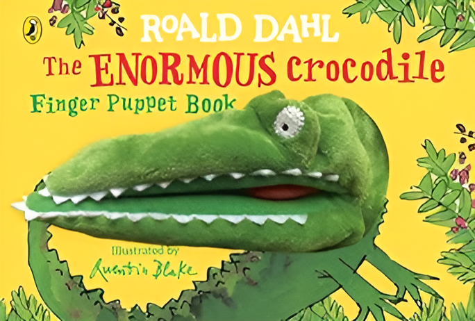 The Enormous Crocodile Finger Puppet Book