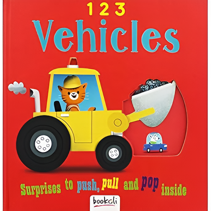 Vehicles 123: A Push and Pull Book