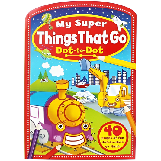 Things That Go (Shaped Dot-to-Dot)