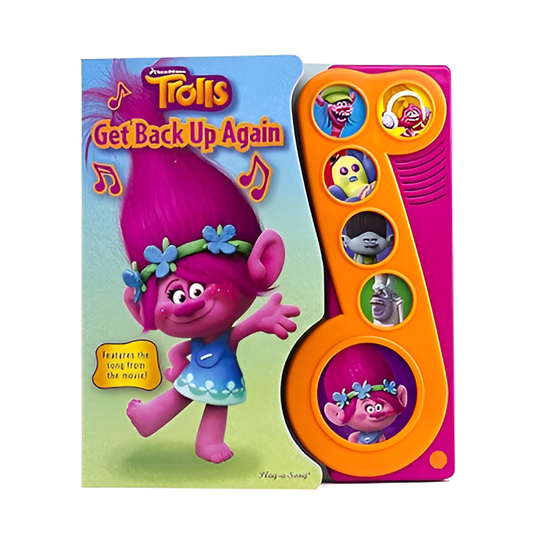 Trolls Little Music Note: Get Back Up Again ( Sound book with 6 amazing sounds)