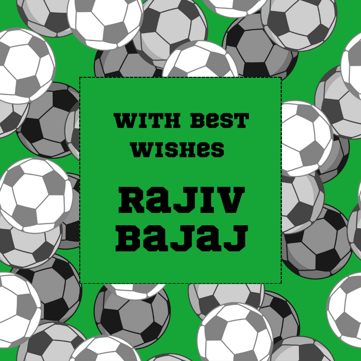 Football Personalised Gift Tag Stickers - Bibliophiles