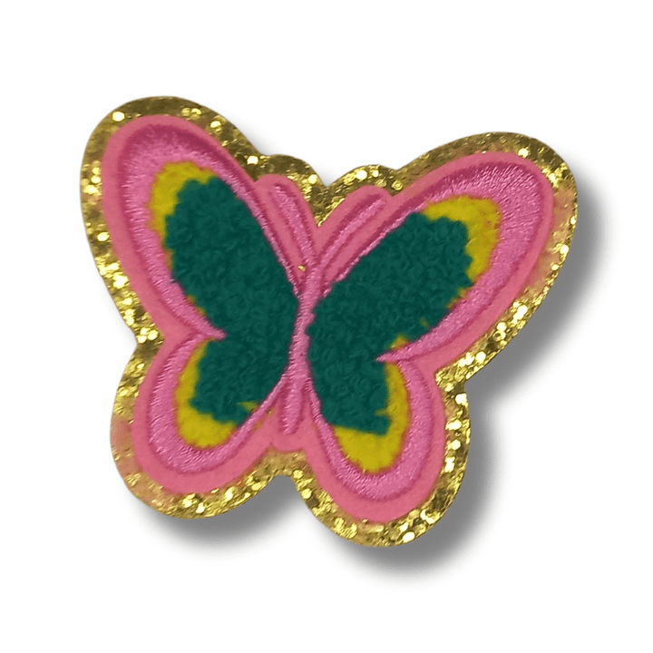 Funky Iron on Patches - Butterfly - Bibliophiles