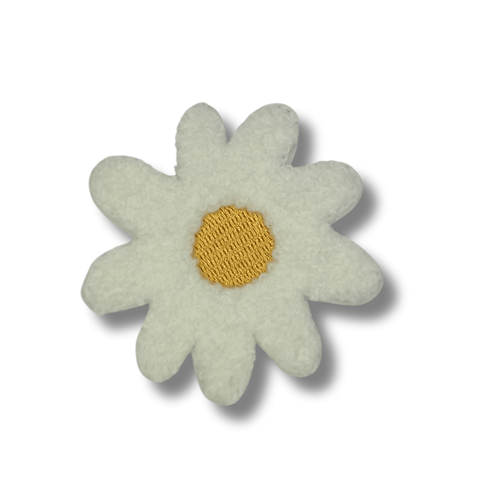 Funky Iron on Patches - Flower - Bibliophiles