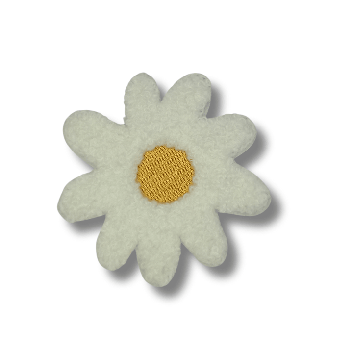 Funky Iron on Patches - Flower - Bibliophiles