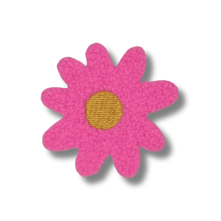 Funky Iron on Patches - Flower - Bibliophiles