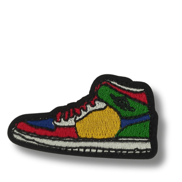 Funky Iron on Patches - Sneakers - Bibliophiles