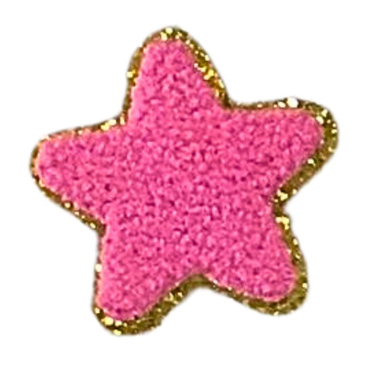 Funky iron on paws patches for kids