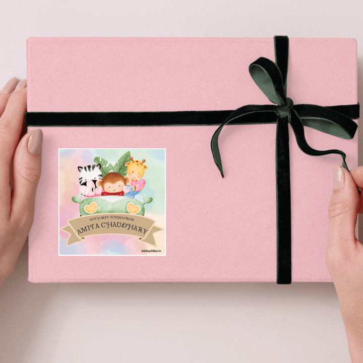 FunTrip Personalised Gift Tag Stickers - Bibliophiles