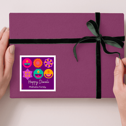 Gift Tag - Diwali - Bibliophiles