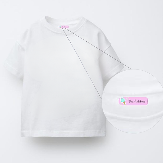 Personalised Clothes Stickers - Pastries