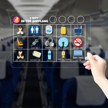 ISPY Game - At the Airplane | Fun and Screen - Free Adventure for Kids - Bibliophiles
