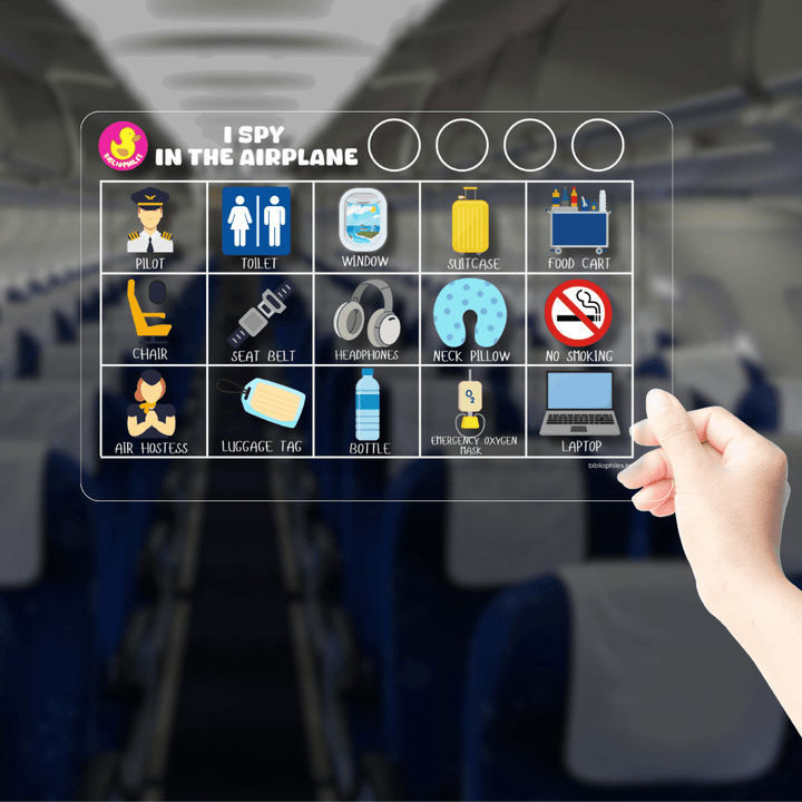 ISPY Game - At the Airplane | Fun and Screen - Free Adventure for Kids - Bibliophiles