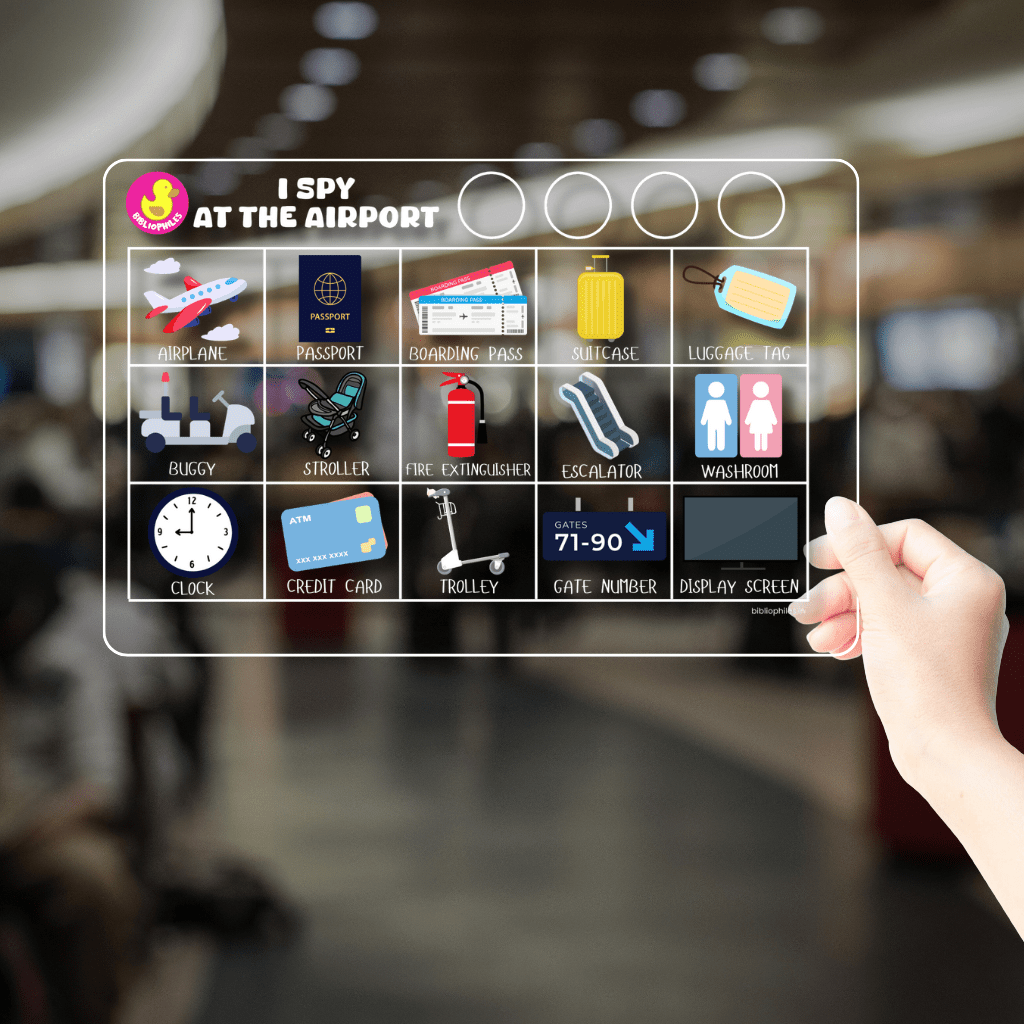 ISPY Game - At the Airport | Fun and Screen - Free Adventure for Kids - Bibliophiles