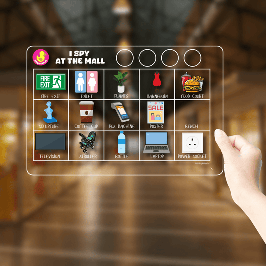 ISPY Game - At the Mall | Fun and Screen - Free Adventure for Kids - Bibliophiles