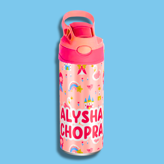 Zootii Personalised Water Bottle (Princess)