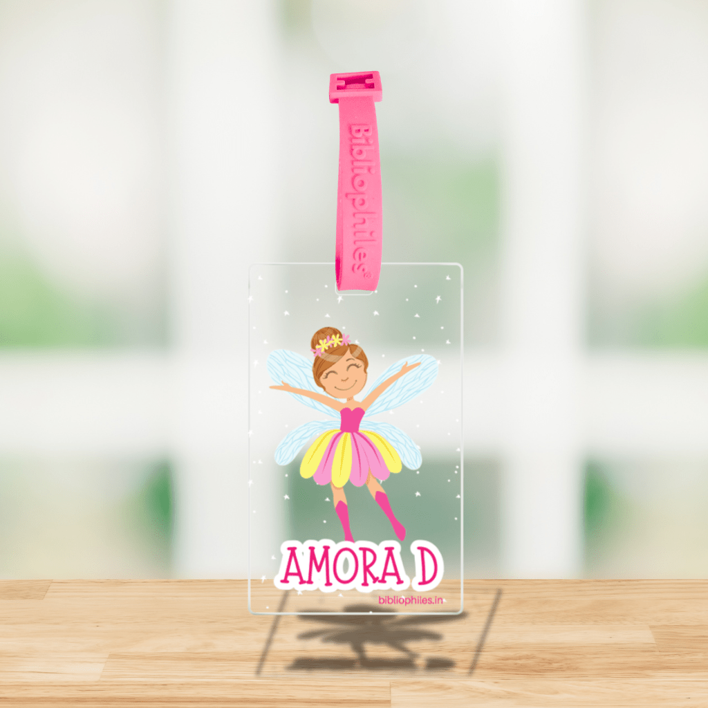 Luggage Tag - Fairy (Transparent Tag) - Bibliophiles