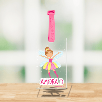 Luggage Tag - Fairy (Transparent Tag) - Bibliophiles